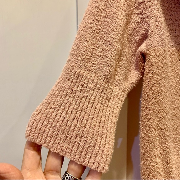Ann Taylor Loft Vintage Peach Cowl‎ Neck Sweater S - Picture 3 of 11